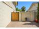 Private fenced patio area at 8419 E Stella Ln, Scottsdale, AZ 85250