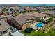 Beautiful backyard with pool, trampoline, and landscaped yard; ideal for Gathering enjoyment and summer fun at 9253 W Sands Dr, Peoria, AZ 85383