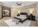 Beautiful main bedroom with a cozy bed, side tables, and ample space at 11717 E Estrella Ave, Scottsdale, AZ 85259