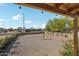 Expansive backyard area featuring gravel landscaping and shaded patio space at 2118 E Oak St, Phoenix, AZ 85006