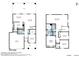 Detailed floor plan showcasing the layout of this Buckeye home, including two floors and major room dimensions at 23693 W Grove St, Buckeye, AZ 85326