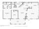 Layout of home with living areas, bedrooms, bathrooms, laundry, and lanai at 2400 E Baseline Ave # 71, Apache Junction, AZ 85119