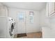 The laundry room features modern appliances and ample storage space at 2400 E Baseline Ave # 71, Apache Junction, AZ 85119