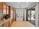 Sunny breakfast nook featuring tile flooring and backyard access with a view at 3336 W Morse Dr, Anthem, AZ 85086