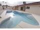 Enjoy the sparkling pool with updated finishes and easy access from the main home at 4115 W Sierra St, Phoenix, AZ 85029