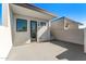 Spacious patio featuring white stucco walls and modern design at 4220 N 32Nd St # 21, Phoenix, AZ 85018