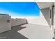 Large patio with white walls and a view of the sky at 4220 N 32Nd St # 21, Phoenix, AZ 85018