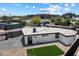 A view of the rear of the home, highlighting the outdoor space at 7026 E Pasadena Ave, Paradise Valley, AZ 85253