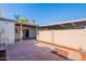 Inviting backyard with patio and manicured landscaping at 8309 E Rose Ln, Scottsdale, AZ 85250
