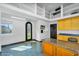 Flex space area with ample cabinetry, island, and lots of natural light at 8325 W Cantera Ave, Peoria, AZ 85383