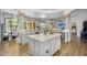 Spacious gourmet kitchen with granite countertops, stainless appliances, and an open design at 8325 W Cantera Ave, Peoria, AZ 85383