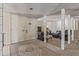 Open basement featuring neutral carpet and structural support beams creating an inviting space at 8540 N 43Rd Dr, Glendale, AZ 85302