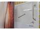 Shower with grab bar and shower caddy at 8540 N 43Rd Dr, Glendale, AZ 85302