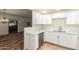 Modern kitchen featuring white cabinets, stainless steel appliances, and ample counter space at 9455 E Raintree Dr # 1025, Scottsdale, AZ 85260
