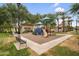 Enjoy the community playground with play structures, a gazebo, and benches at 1069 S Nancy Ln, Gilbert, AZ 85296