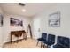 Cozy office featuring tile flooring, a desk, and seating at 15841 N 23Rd Pl, Phoenix, AZ 85022