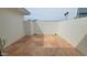 Private patio with textured flooring, offering a secluded outdoor space for relaxation and enjoyment at 17463 N Del Webb Blvd, Sun City, AZ 85373