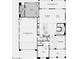 Detailed floor plan showcasing the layout of the first floor at 22553 S 204Th Ct, Queen Creek, AZ 85142