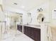 Large bathroom with a double sink vanity, a soaking tub and a glass shower enclosure at 2331 E Melrose St, Gilbert, AZ 85297