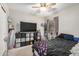 A bedroom featuring a ceiling fan and closet along with a warm ambiance at 24009 W Antelope Trl, Buckeye, AZ 85326