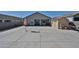 Nice backyard features a concrete patio, shed, and ample space for entertaining at 30935 W Mulberry Dr, Buckeye, AZ 85396