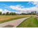 Expansive community green space with a walking path at 4254 S Winter Ln, Gilbert, AZ 85297