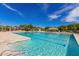 An inviting swimming pool featuring clear blue water is perfect for leisurely swims and relaxation at 4254 S Winter Ln, Gilbert, AZ 85297