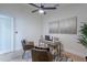 Well-lit office featuring stylish chairs, modern artwork, and a sleek, minimalist design at 5525 E Waltann Ln, Scottsdale, AZ 85254