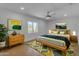 Charming bedroom with natural light, hardwood floors, and modern decor at 701 W Windsor Ave, Phoenix, AZ 85007