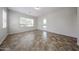 Neutral colored bedroom with window views of the backyard at 7126 W Ocotillo Rd, Glendale, AZ 85303
