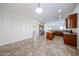 Open kitchen featuring wood cabinets, granite countertops, and stainless steel appliances at 7126 W Ocotillo Rd, Glendale, AZ 85303