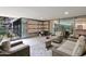 Spacious balcony with modern outdoor seating and views of the surrounding landscape at 7137 E Rancho Vista Dr # 3007, Scottsdale, AZ 85251