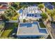 Expansive property featuring a pool, putting green, playground, and solar panels at 7471 E Northern Ave, Scottsdale, AZ 85258