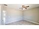 Bedroom showcasing neutral paint, tile flooring, ceiling fan, and recessed lighting at 20419 W Mountain Sage Dr, Buckeye, AZ 85326