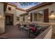 Cozy patio area with comfortable seating, ideal for enjoying outdoor living at 24121 N 24Th Pl, Phoenix, AZ 85024