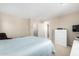 Bright bedroom featuring a calming color palette and neutral carpet at 2543 N 73Rd Dr, Phoenix, AZ 85035