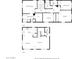 Two-story floor plan featuring bedrooms, bathrooms, walk-in closet, laundry, exercise room and kitchen at 2543 N 73Rd Dr, Phoenix, AZ 85035
