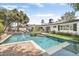 Stunning backyard pool and spa with desert landscaping and a built-in barbecue at 3308 N 51St St, Phoenix, AZ 85018