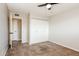 This bedroom features neutral paint, new carpet, and a mirrored closet at 3337 W Yucca St, Phoenix, AZ 85029