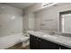 Neutral bathroom with shower-tub combo at 4753 E Bighorn Ave, Phoenix, AZ 85044