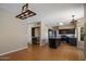 Open-concept kitchen with modern appliances and a view of the butler's pantry at 4753 E Bighorn Ave, Phoenix, AZ 85044