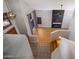 View from upper floor showing living room with fireplace at 4753 E Bighorn Ave, Phoenix, AZ 85044