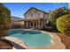 Enjoy outdoor living with a refreshing pool and covered patio in a private backyard at 4753 E Bighorn Ave, Phoenix, AZ 85044