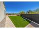 Spacious backyard featuring low-maintenance artificial turf and desert landscaping at 5515 E Dale Ln, Cave Creek, AZ 85331