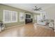 Bright and open living room with lots of light, neutral colors, and plenty of room at 5810 E Nora St, Mesa, AZ 85215