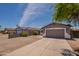 Charming single-story home with a two-car garage, well-maintained landscaping, and a cozy exterior at 719 E Broadway Ave, Apache Junction, AZ 85119
