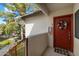 Front door entrance to a home with a wreath and welcome mat at 750 E Northern Ave # 2143, Phoenix, AZ 85020