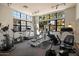 Bright community gym featuring exercise equipment and lots of natural light from large windows at 750 E Northern Ave # 2143, Phoenix, AZ 85020