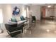 Stylish lobby area featuring a modern seating arrangement and elegant decor at 7970 E Camelback Rd # 209, Scottsdale, AZ 85251