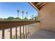 The exterior balcony features decorative railings and desert landscaping at 8414 N Central Ave # B, Phoenix, AZ 85020